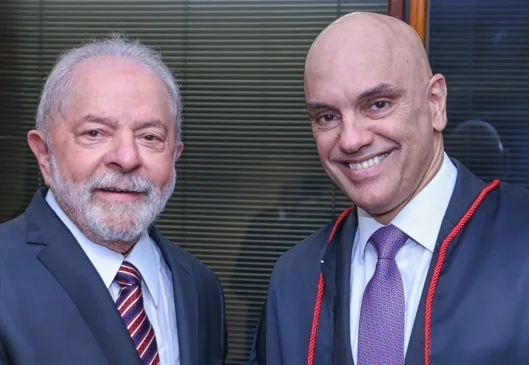 Lula tenta largar a mão de Moraes: “eu não era presidente quando Moraes foi indicado para STF”, diz