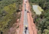 Reasfaltamento do ‘meião’ da BR-319 avança, constata engenheiro do Dnit de Rondônia, que visitou o trecho