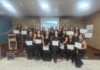 Mulheres protagonizam curso de eletricista de rede no Senai