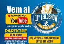 Assdaco antecipa para 18 de julho LeiloShow beneficente em Cacoal; presencial e online