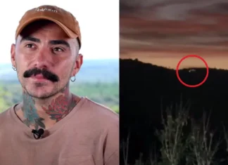 ‘Assustador e bonito’, diz influenciador que registrou luzes que seriam OVNIs, no Paraná