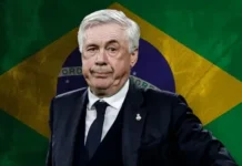 Ancelotti esboça cinco mudanças em escalação da Seleção Brasileira