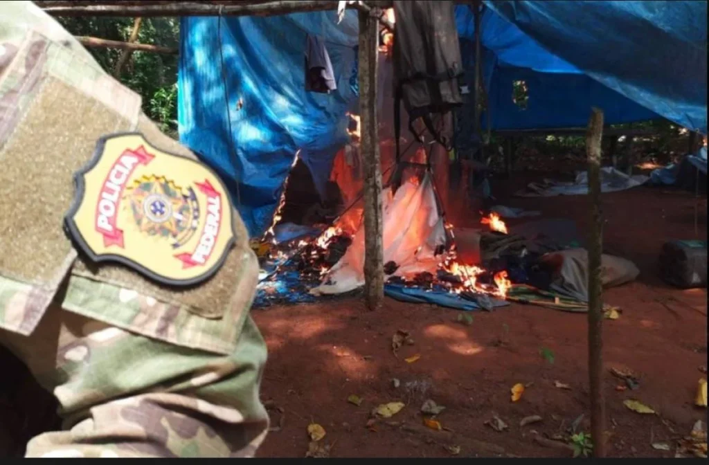 PF deflagra ação contra garimpo e exploração ilegal de madeira em terras indígenas de Rondônia