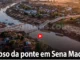 Três anos depois de construída, ponte desaba em Sena Madureira, no Acre (vídeo)