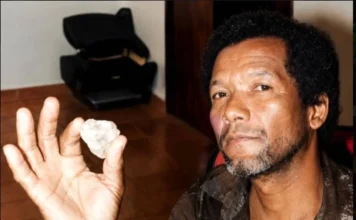 O “Negão da Anta” e o diamante de 20 milhões de dólares, encontrada ‘por acaso’ em garimpo da região