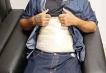Dois com cocaína presa ao corpo são detidos ao tentar embarcar em voo no aeroporto da capital