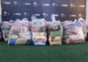 Esporte solidário – Amistoso entre PMRO e Miners arrecada meia tonelada de alimentos, para famílias em situação de vulnerabilidade