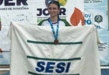 Talento do Sesi de Cacoal é convocada para representar Rondônia nos Jogos da Juventude