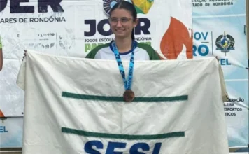 Talento do Sesi de Cacoal é convocada para representar Rondônia nos Jogos da Juventude