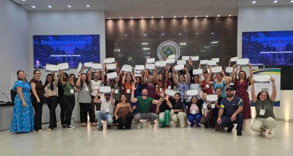 Curso de empreendedorismo digital capacita vilhenenses em tecnologias para aumento das vendas