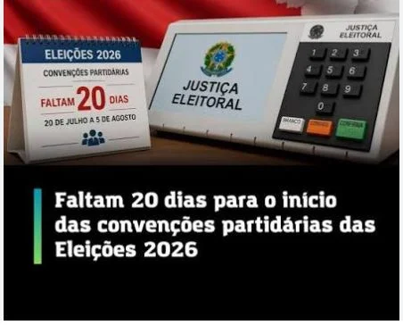 A duas semanas do início das convenções, candidatos intensificam andanças e correm atrás do eleitor
