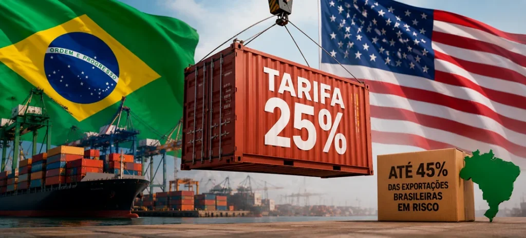 EUA confirmam 'tarifaço' ao governo brasileiro e sinalizam novas exceções