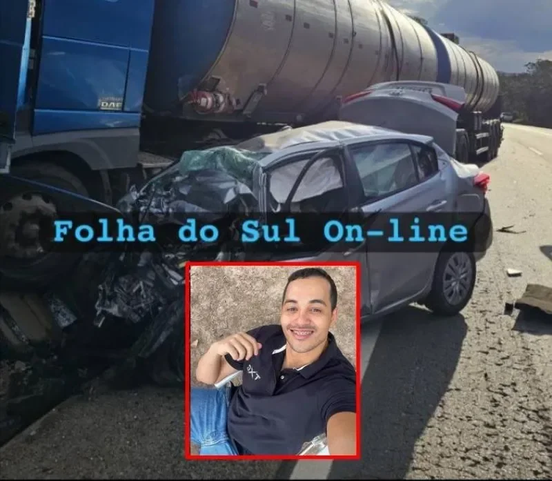 Veterinário de Rolim de Moura morre esmagado por caminhão de sebo na mortal BR-364