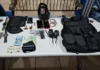 Pistola roubada e colete à prova de bala são apreendidos com integrante do CV, preso na Operação Sufocare