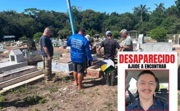 Corpo com marcas de violência encontrado em cemitério abandonado pode ser de jovem desaparecido na terça