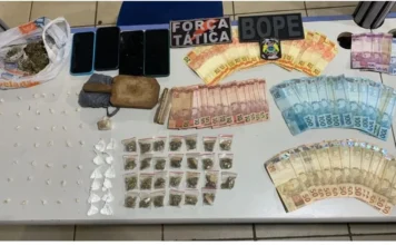 PM de Rondônia e do Acre estouram ‘boca’, prende 3 e apreende adolescente, no distrito de Vista Alegre do Abunã
