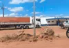 Carreta com 1 tonelada de explosivos e mais de 100 kg de mercúrio apreendida na divisa de Rondônia