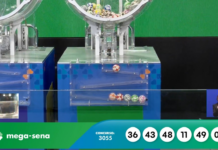 Mega-Sena, concurso 3055: confira os números sorteados