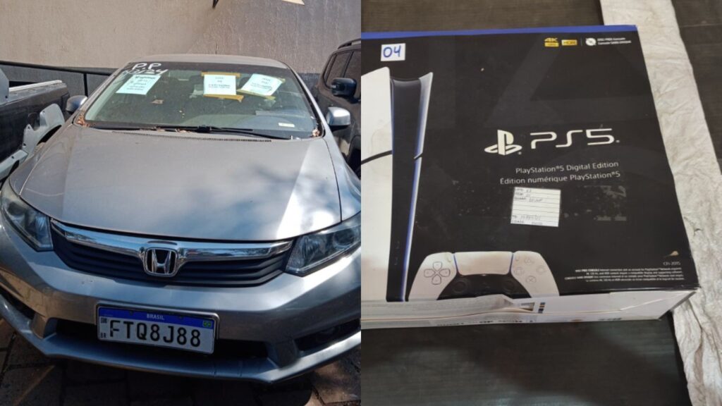 Novo leilão da Receita tem PS5 por R$ 577 e Honda Civic por R$ 3,2 mil; veja como participar