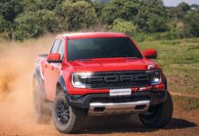 Ford do Brasil faz recall da Ranger Raptor por possível problema em airbags laterais