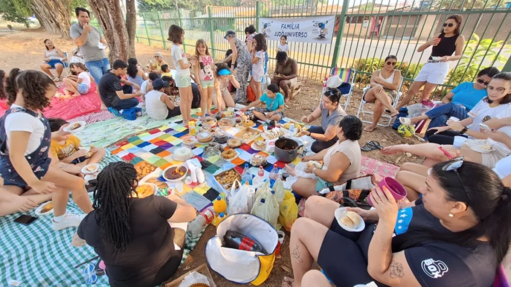 Além do tatame - Domingo é dia de piquenique da família Judô Universo no Parque Natural de Porto Velho
