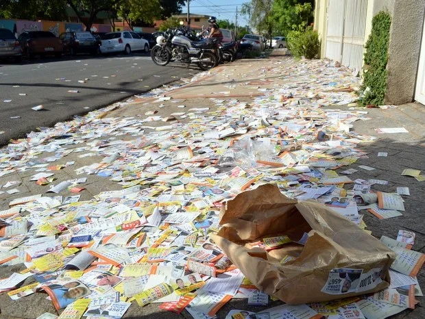 Pardal eleitoral - A cada 2 minutos, 1 denúncia de irregularidade na propaganda política