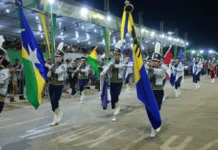 Desfile cívico-militar em Rondônia celebra 204 anos da Independência do Brasil