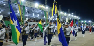 Desfile cívico-militar em Rondônia celebra 204 anos da Independência do Brasil