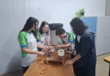 Aluno indígena do Sesi e Senai Cacoal lidera equipe que criou ‘lixeira assistencial’ e vai representar Rondônia em programa nacional