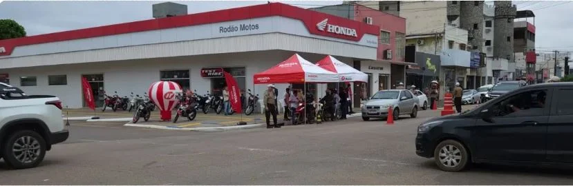 Criminosos fazem arrastão na Rodão Motos e roubam quatro motocicletas