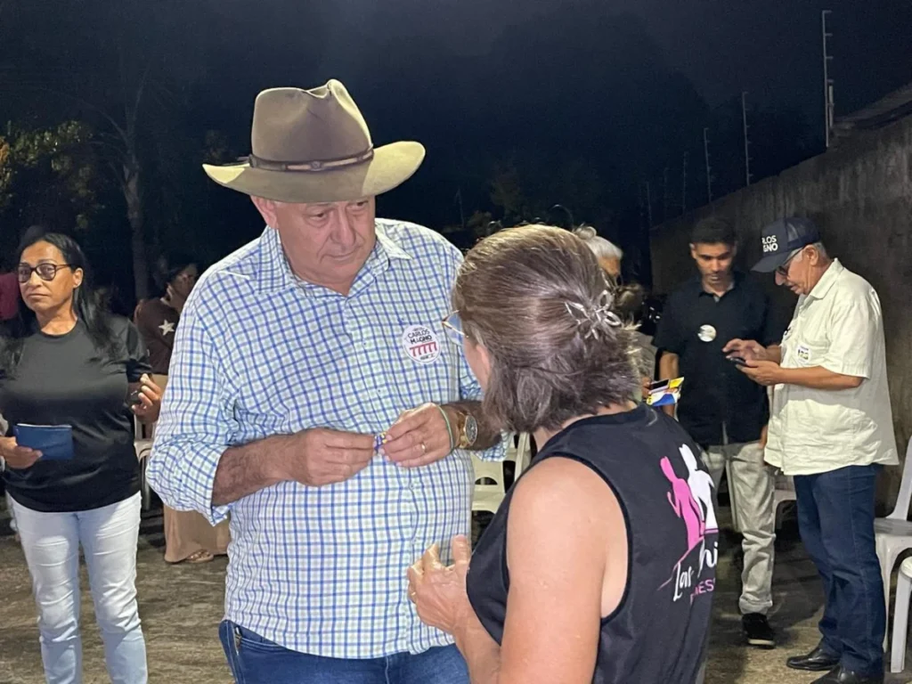 Não é só uma visita é também uma escuta ativa dos problemas do povo de Rondônia, diz Carlos Magno