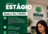 Vaga de estágio em rede e-tec/detec no Senar
