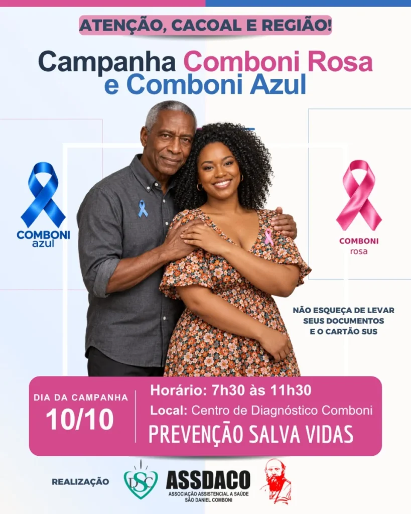 Sábado é dia de prevenção ao câncer em Cacoal!