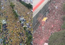 Flávio faz último ato no Rio e Lula, na avenida Paulista, 1 dia antes do 2º turno