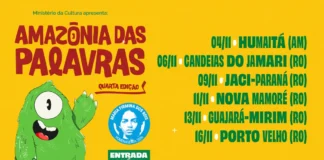 ‘Amazônia das Palavras’ chega a seis cidades ribeirinhas nos rios Madeira e Mamoré